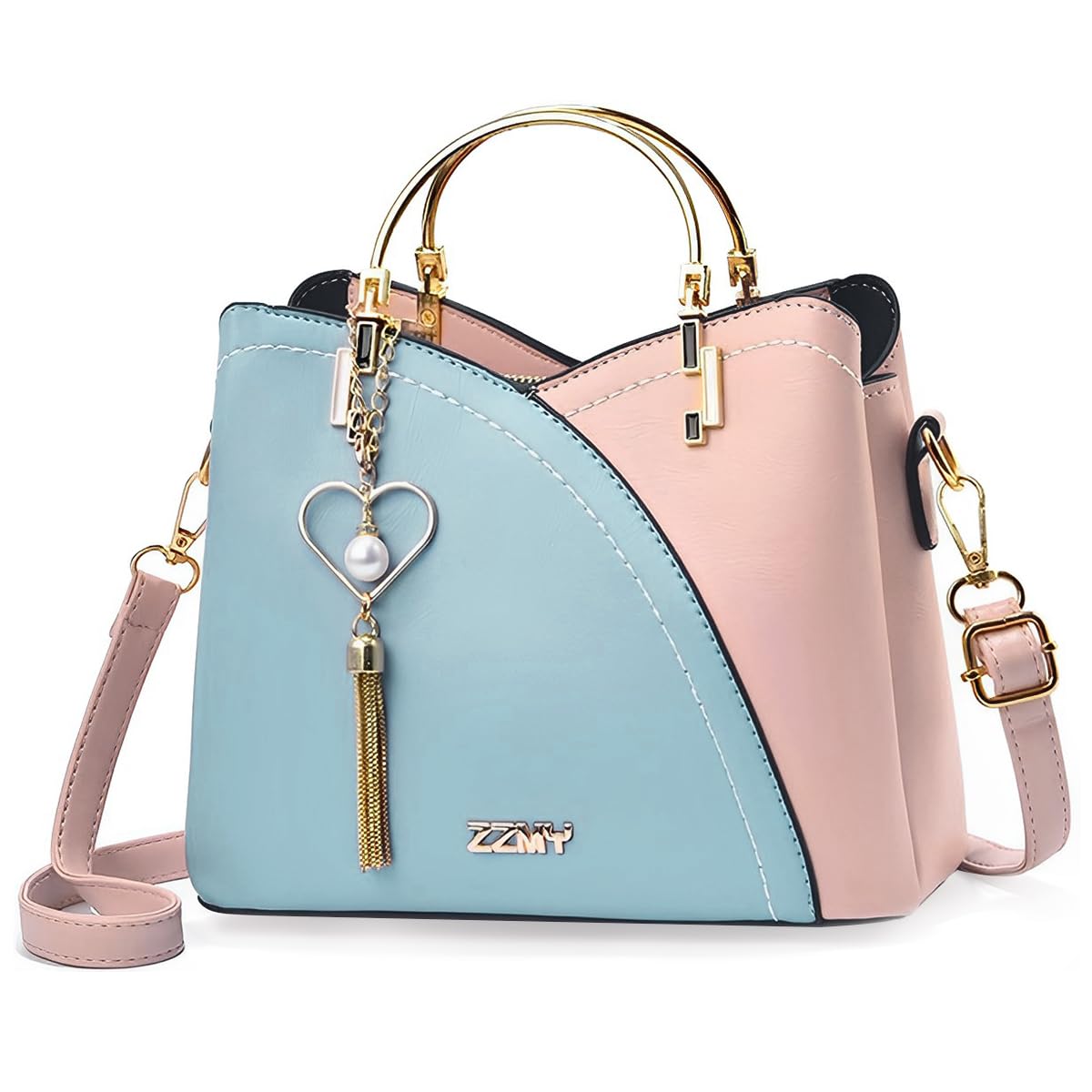 PALAY Handbags Women Stylish PU Tote Bag Cross Body Tote with Detachable Shoulder Belt, Fashion Handbag for Women PALAY Handbags Women Stylish PU Tote Bag Cross Body Tote with Detachable Shoulder Belt, Fashion Handbag for Women